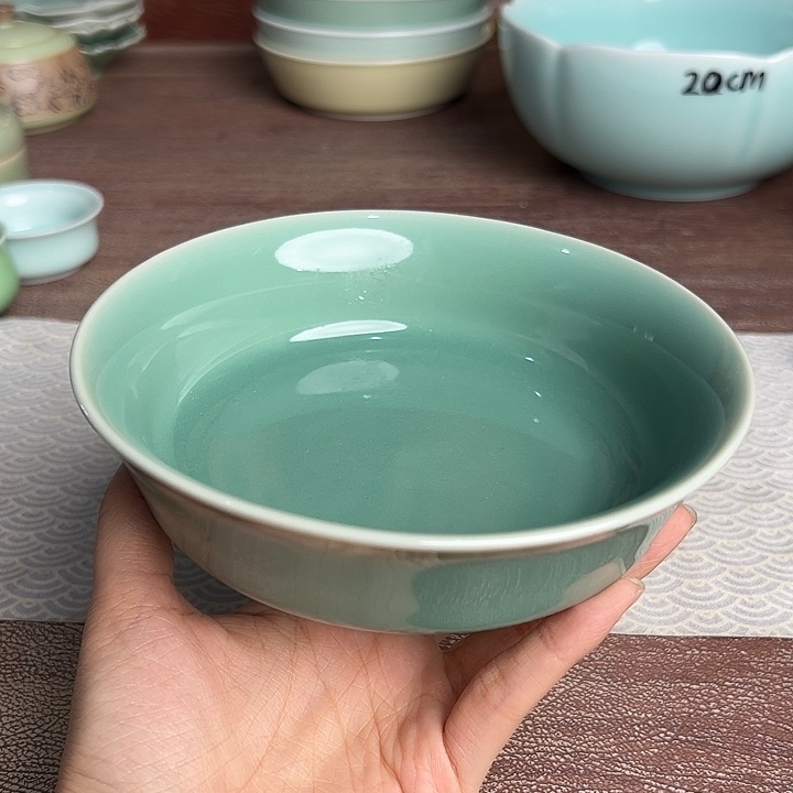 龙泉云间青瓷小米茶器