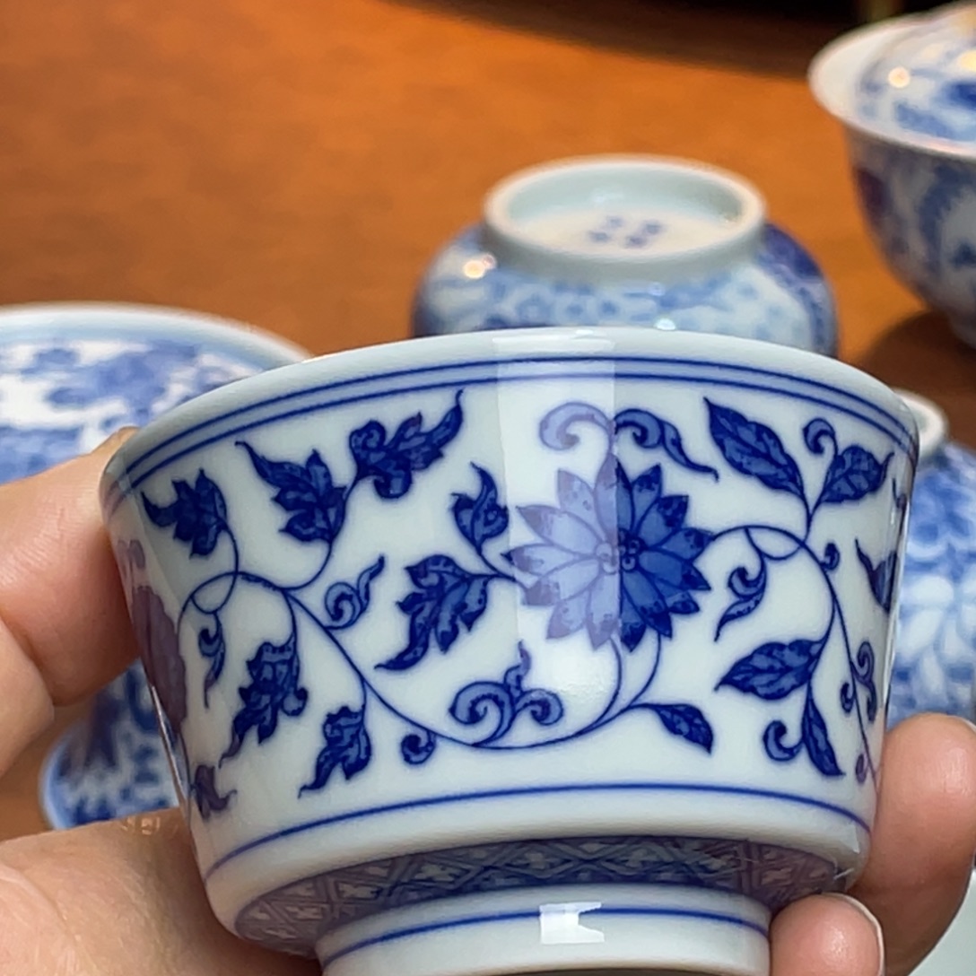 雍牧堂缠枝主人杯