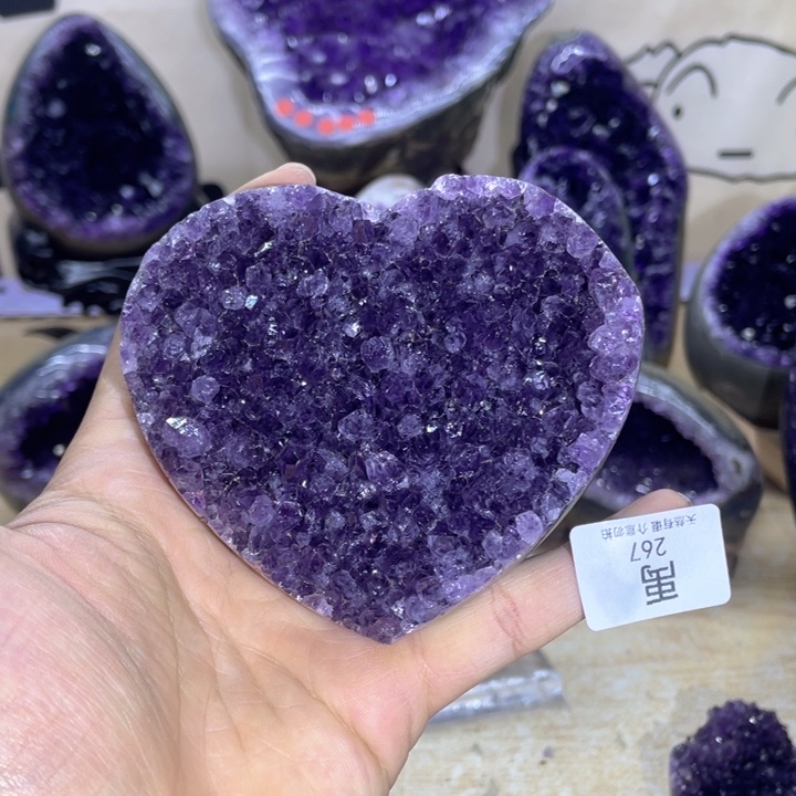 未镶嵌珠宝半成品紫晶