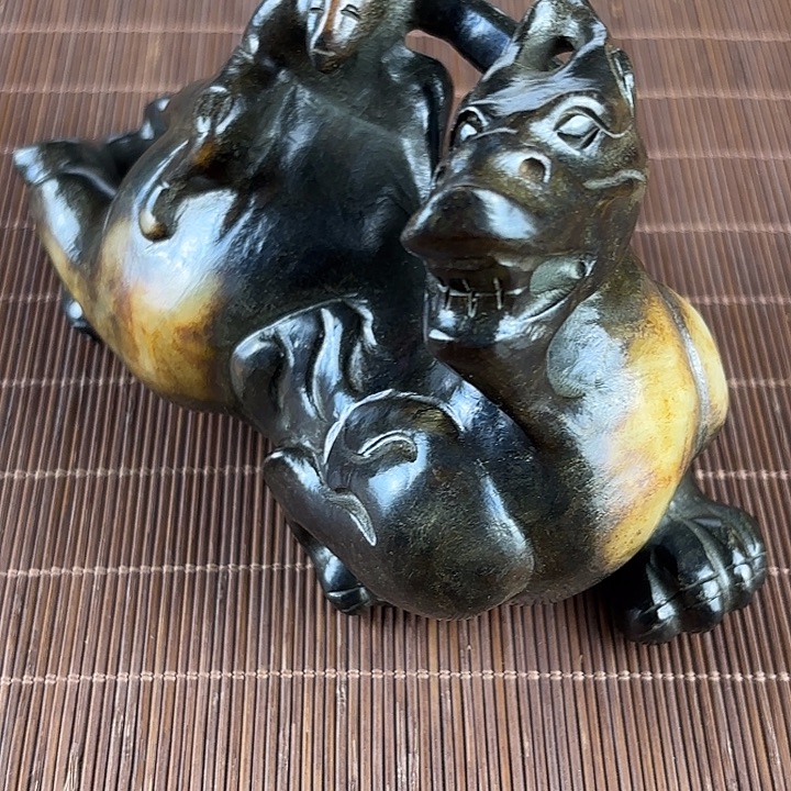 博***和田玉未镶嵌挂件