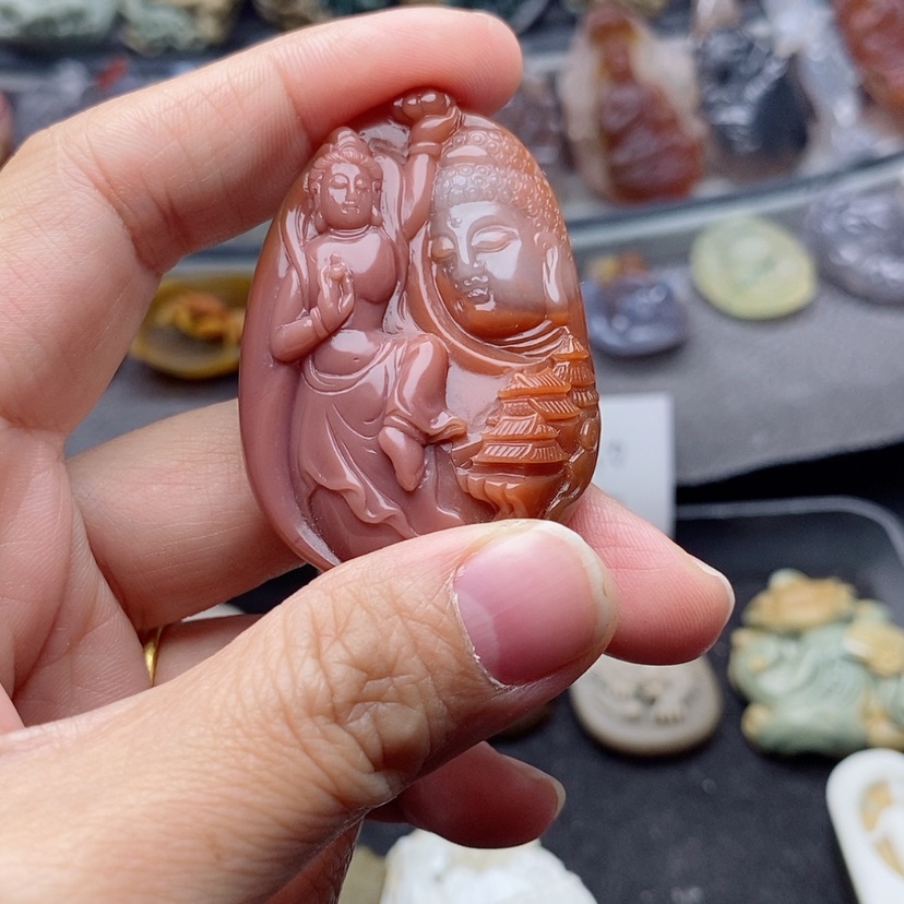 【闪购商品】未镶嵌吊坠定制石英质玉