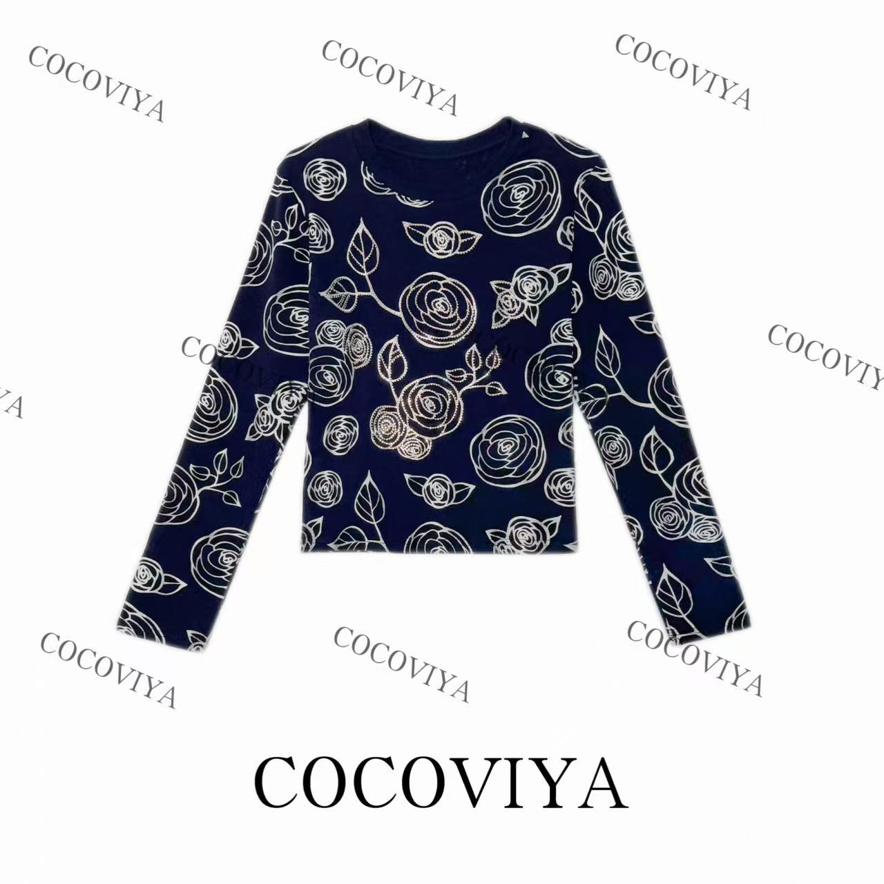 【XY】COCOVIYA 设计感春夏打底时尚百搭休闲上衣26C-829