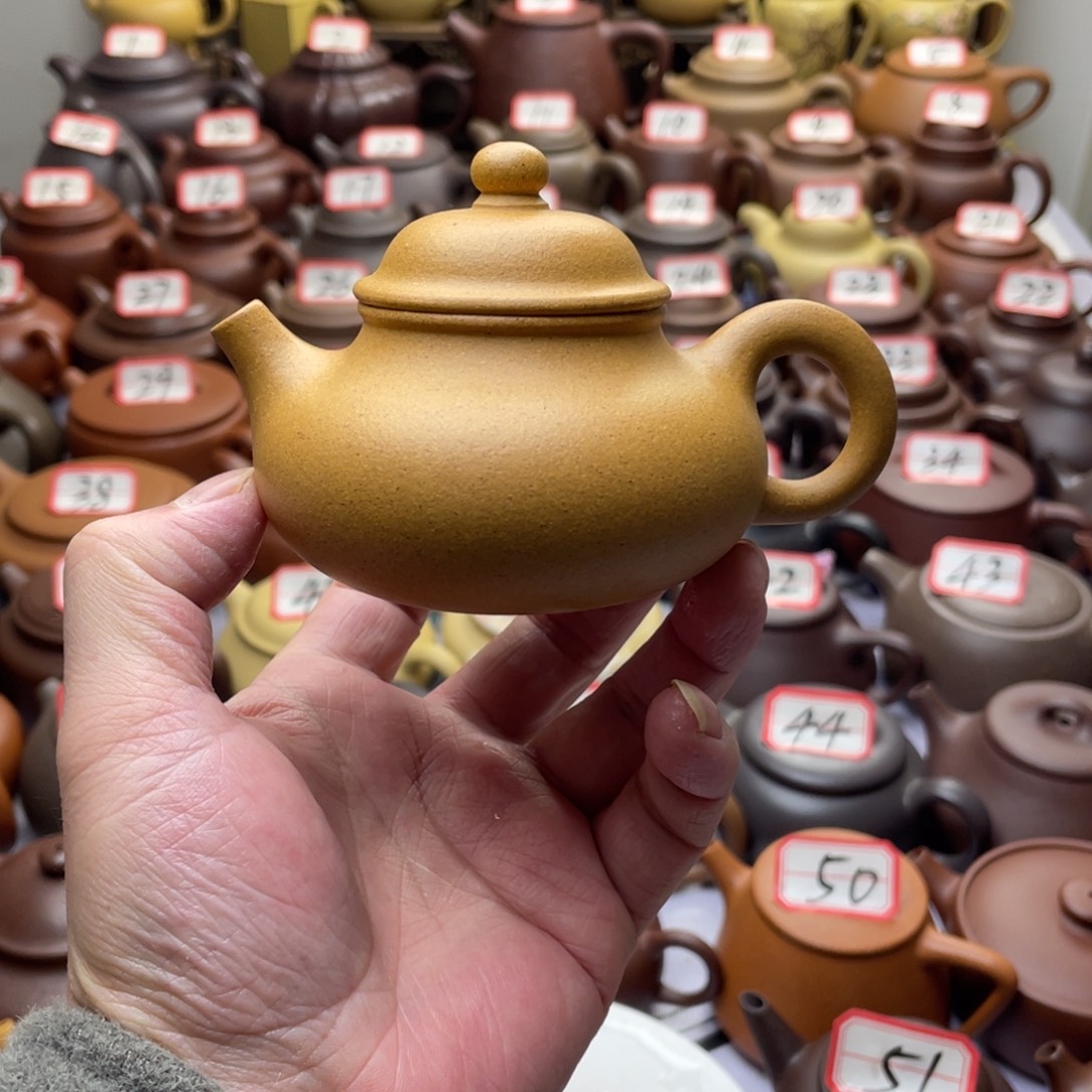 羅****紫砂茶壶宜兴紫砂半手工