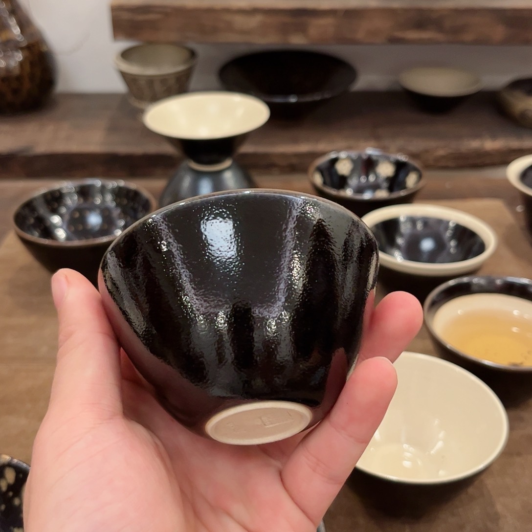 茶盏c****攀吉州窑柴窑杯