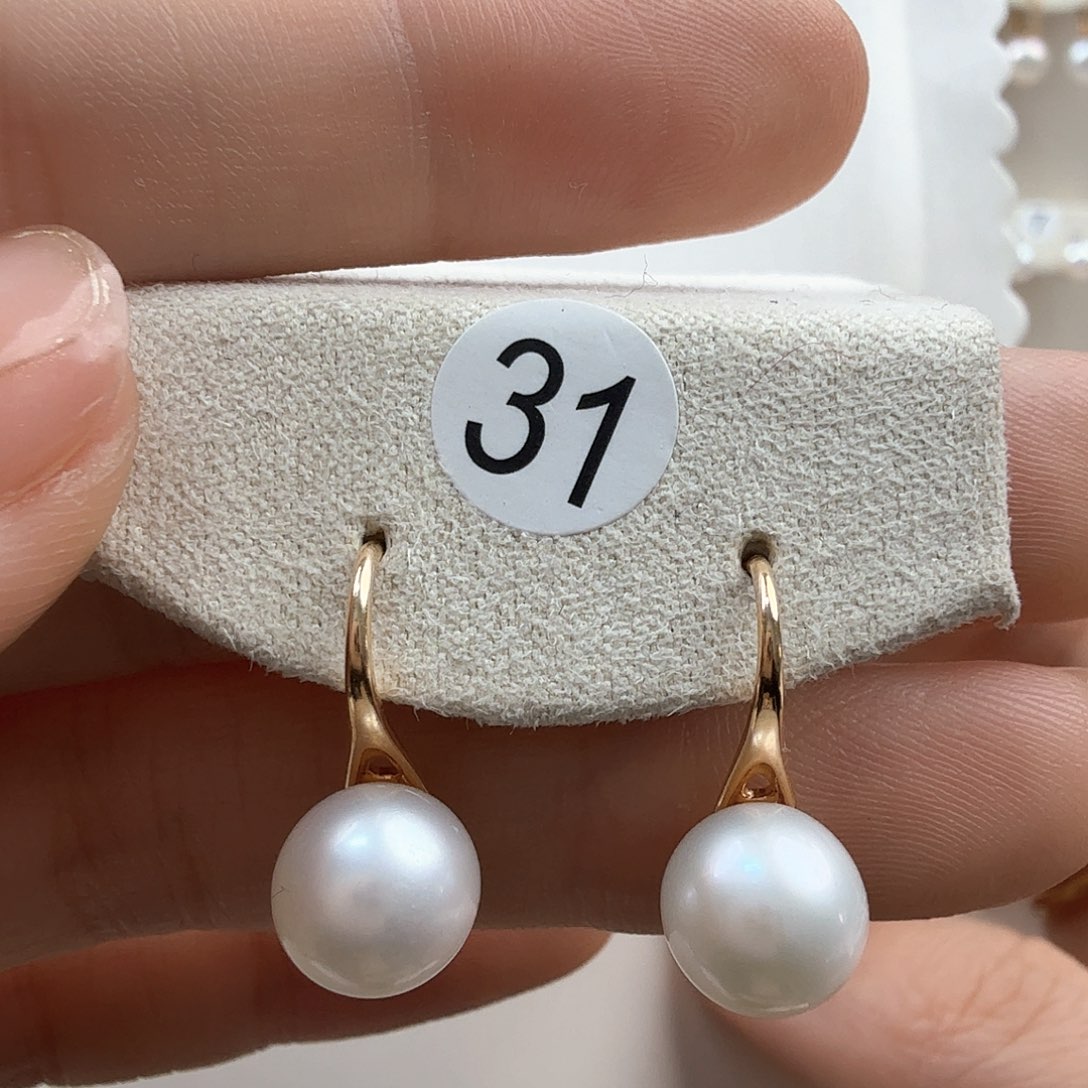 淡水珍珠耳饰未镶嵌