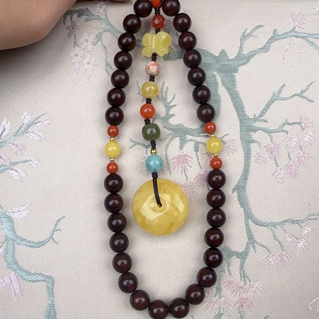 蜜蜡吊坠(赠链)未镶嵌