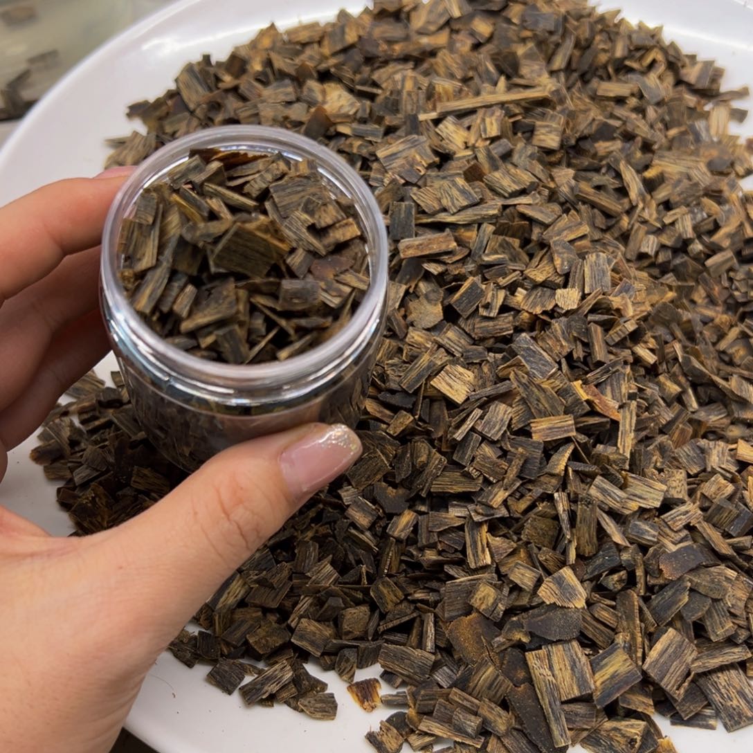 揽***白沉香沉香碎屑紫罗兰沉水碎料52克