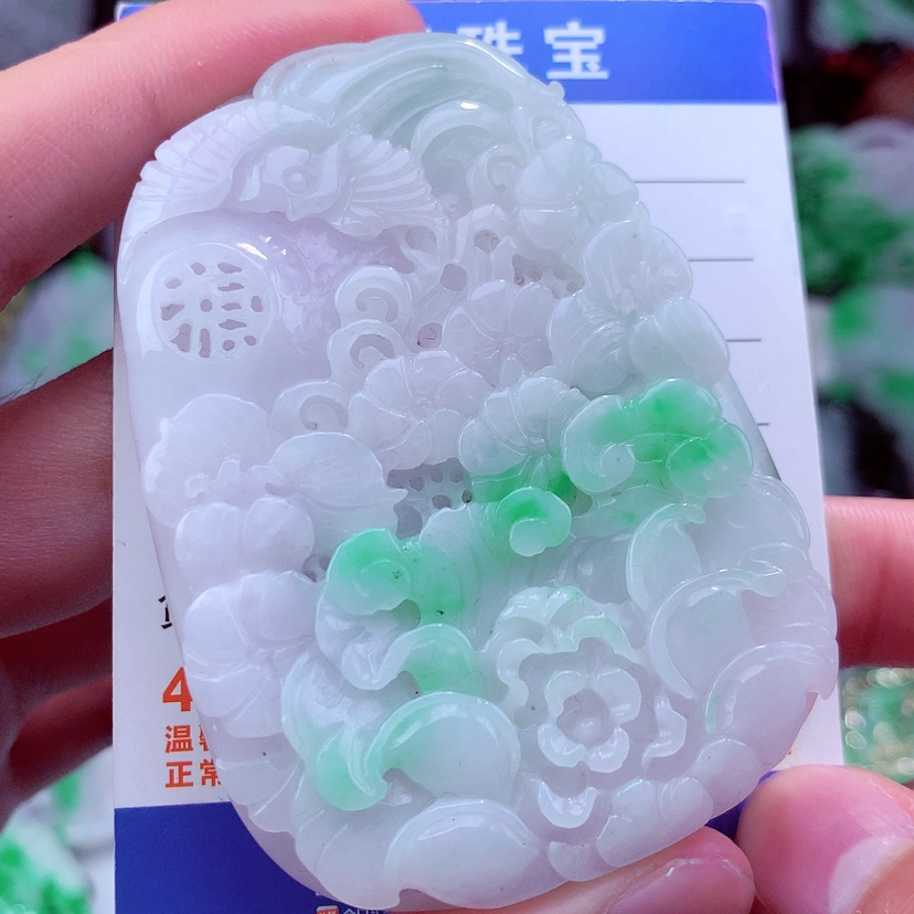 【闪购商品】翡翠颈饰未镶嵌挂件