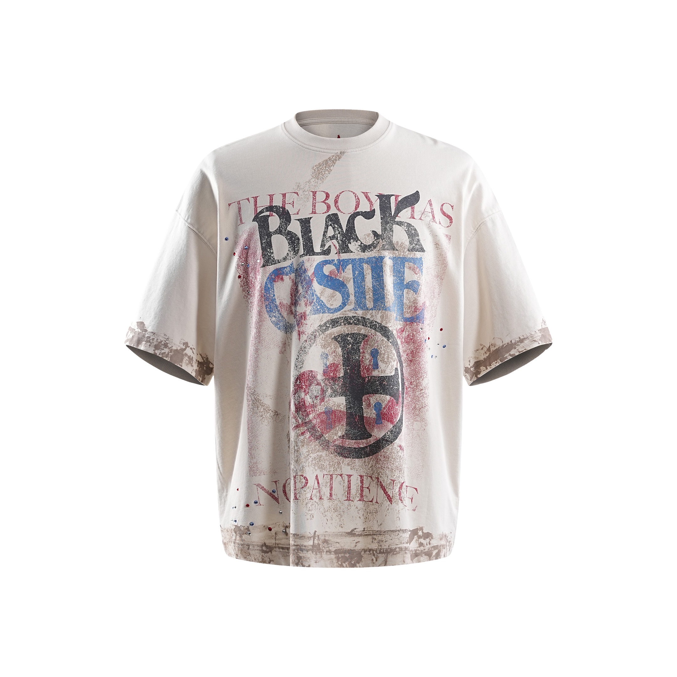 【李灿森专属】Theboyhasnopatience 上海限定 短袖 白色