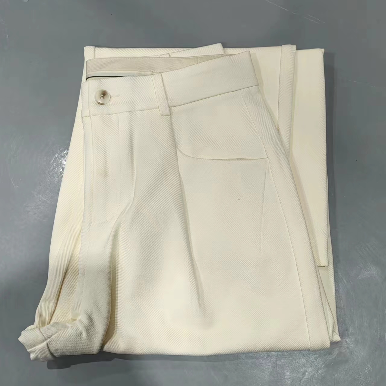 【南油玲姐】白色新款休闲裤89011