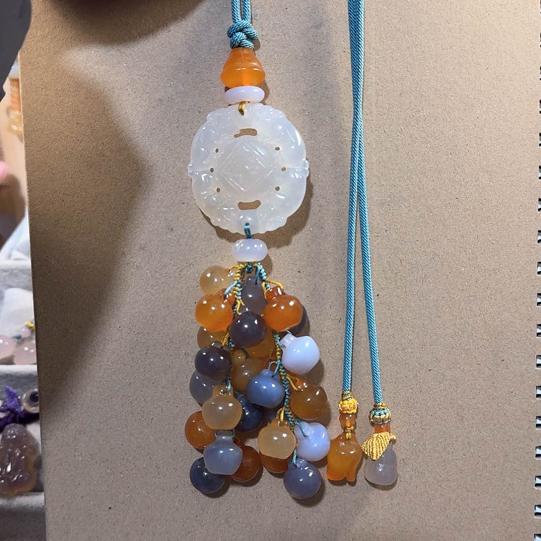 玛瑙/玉髓挂件未镶嵌