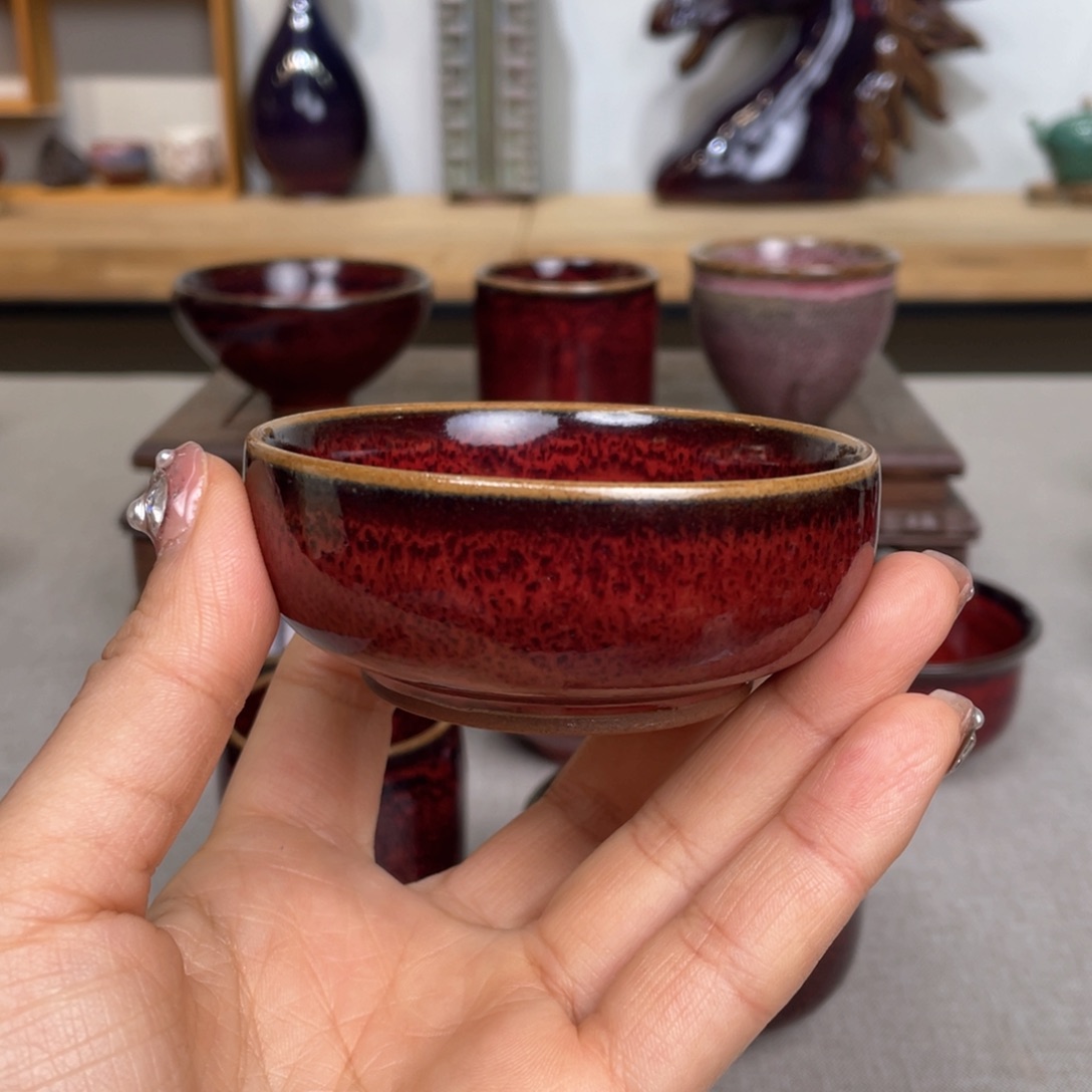 杯钧瓷主人杯主人杯