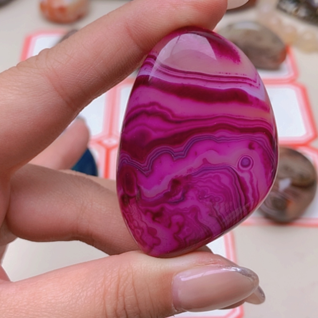 【闪购商品】未镶嵌玛瑙/玉髓珠宝半成品M**h