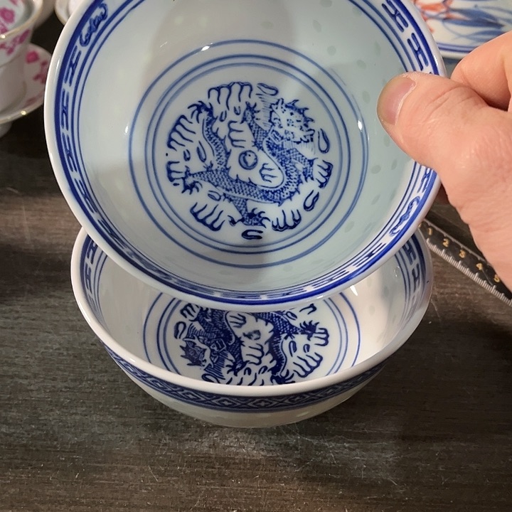 瓷片/////直径12.5厘米。发2个。