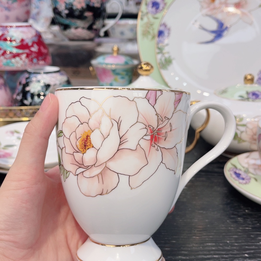 骨瓷马克杯—————————-