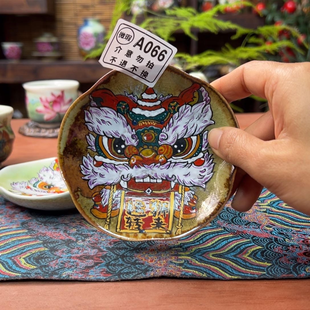 薄***茶瓷片景德镇刘道标老师