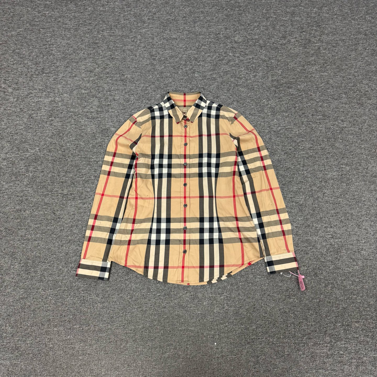 99新 AMIPARIS Burberry 格纹衬衫s码