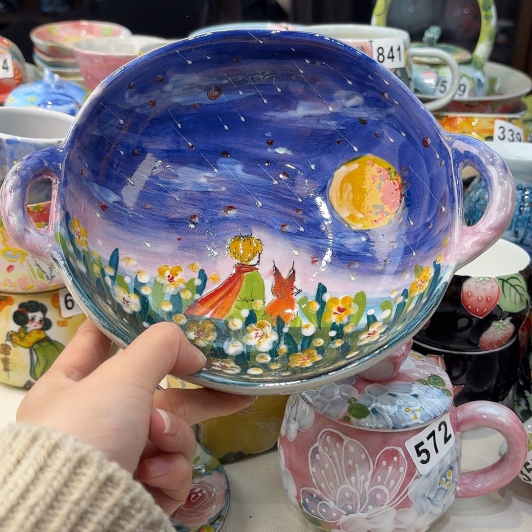 瓷片兔兔好可爱啊我