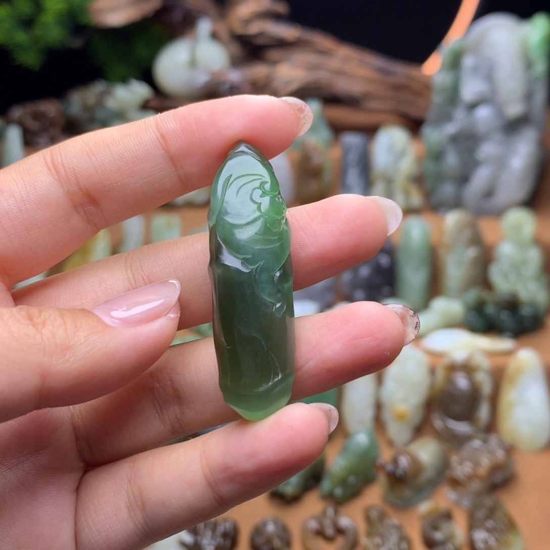 和田玉未镶嵌挂件X*L