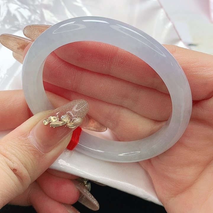 翡翠手镯未镶嵌缅甸天然A货翡翠