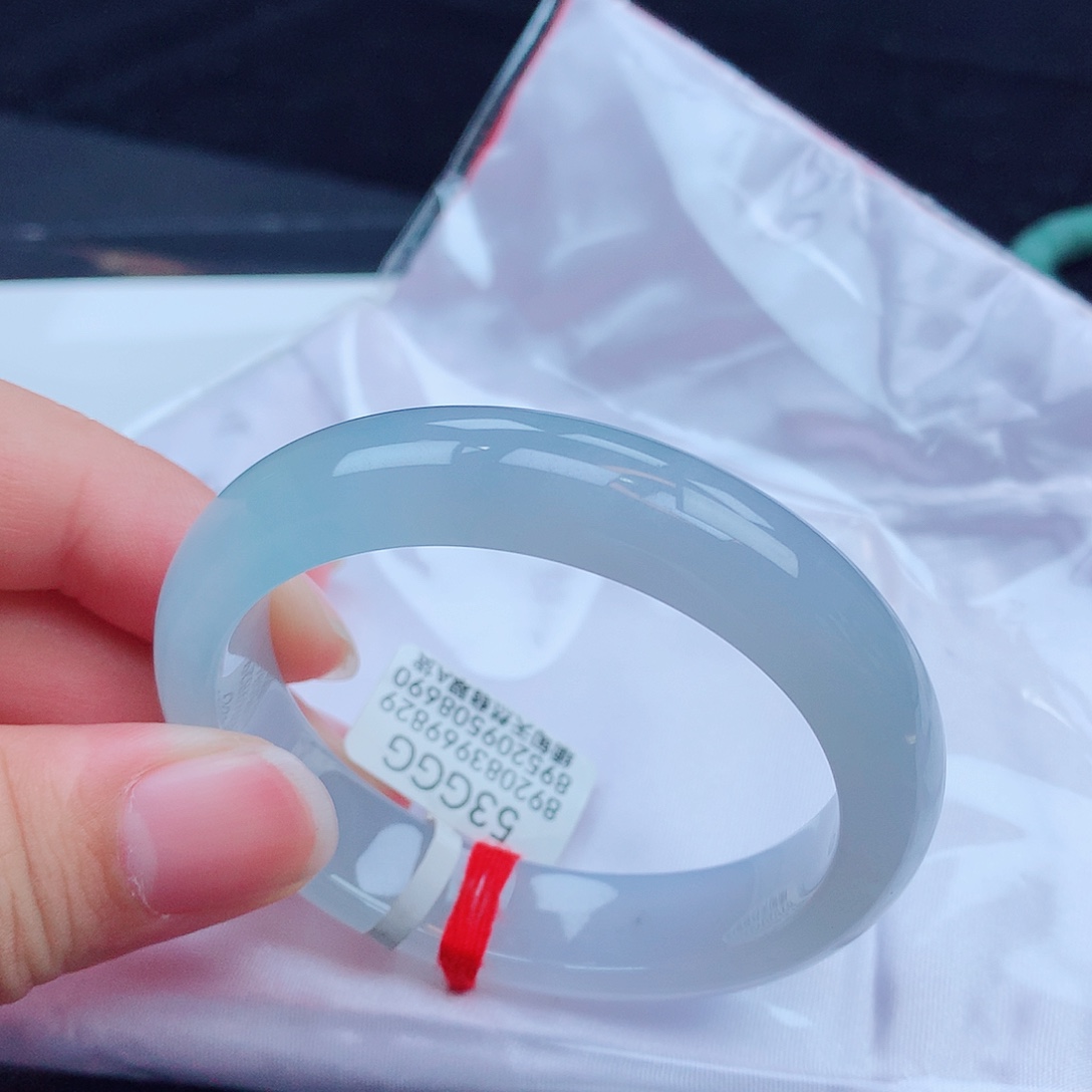 翡翠手镯未镶嵌天然缅甸翡翠A货手镯 