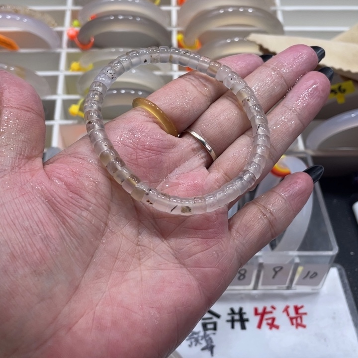 玛瑙/玉髓未镶嵌手镯