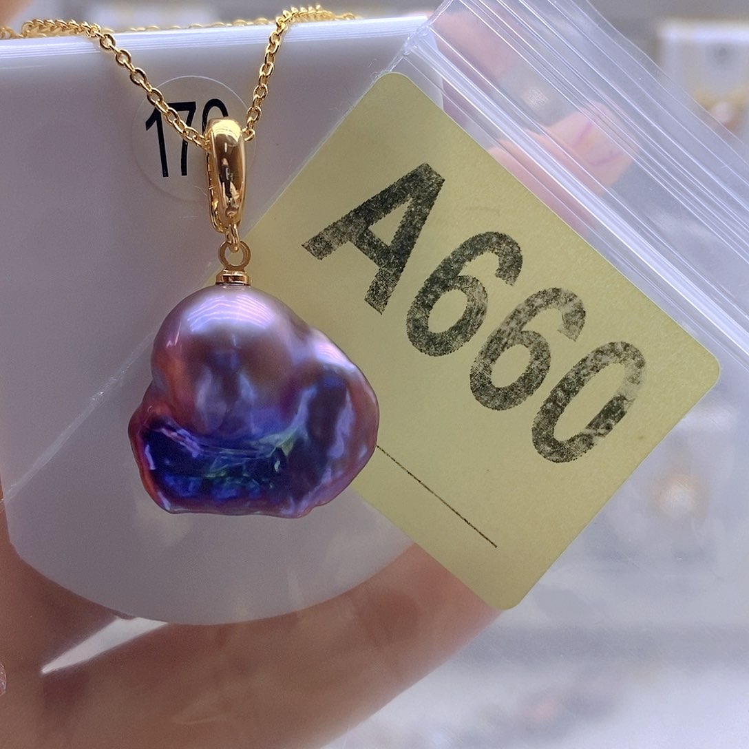 淡水珍珠颈饰未镶嵌哮*