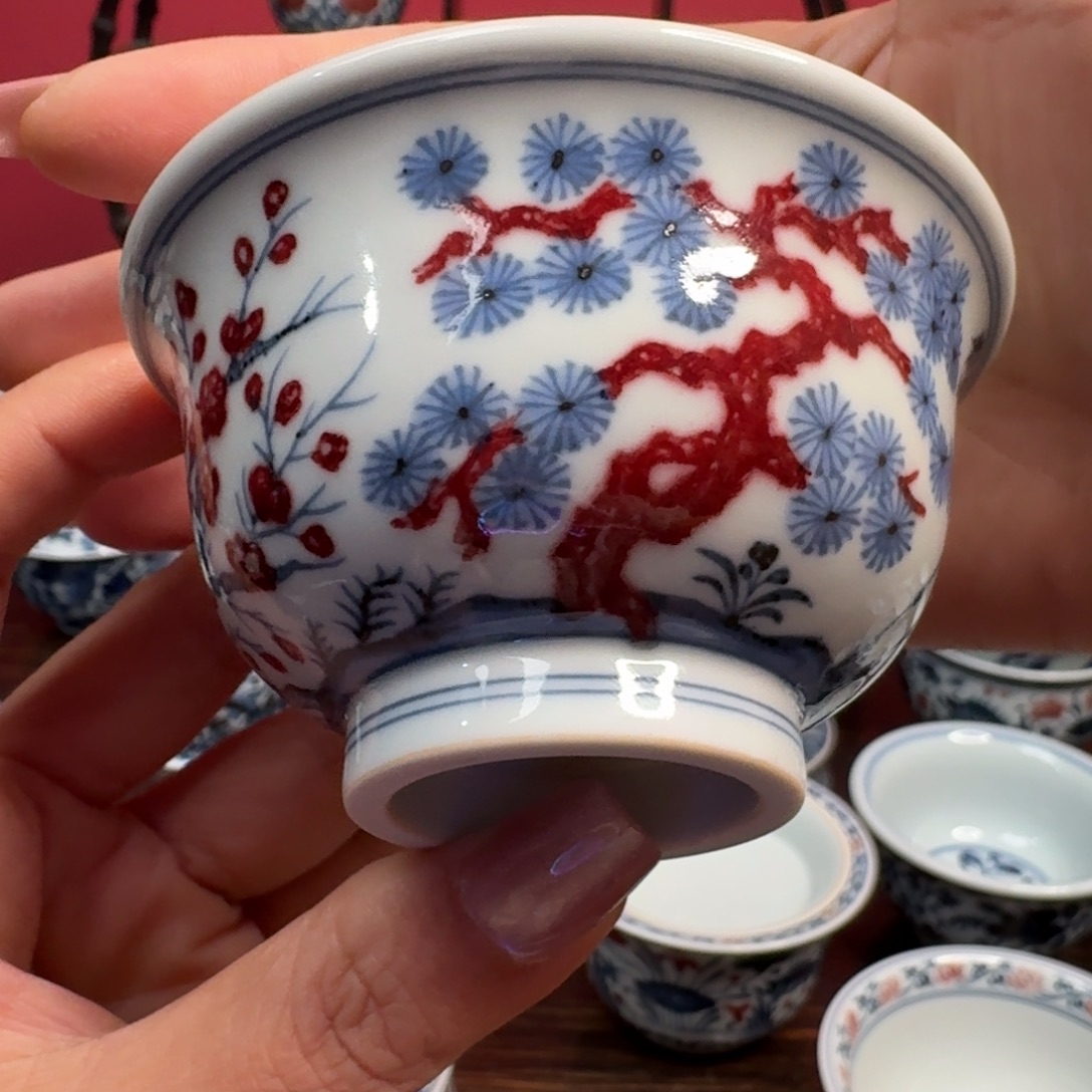 奕***晴摆件松竹梅小压手222222