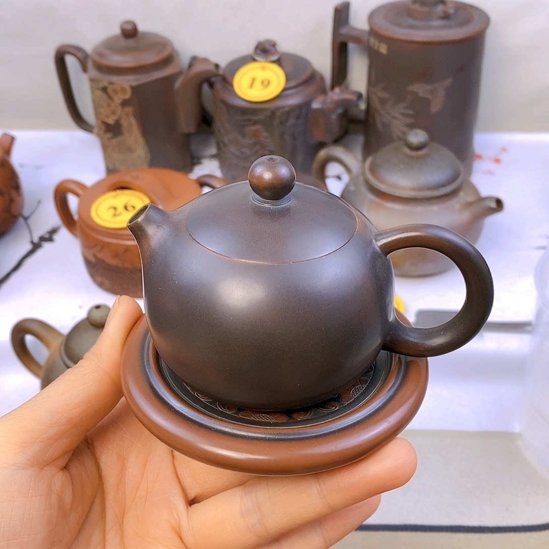 陶瓷手把壶120毫升