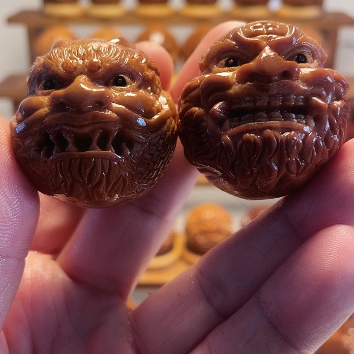 橄榄核手串/手链3.7龙虎恶僧