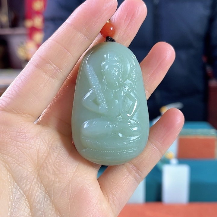 和田玉吊坠未镶嵌