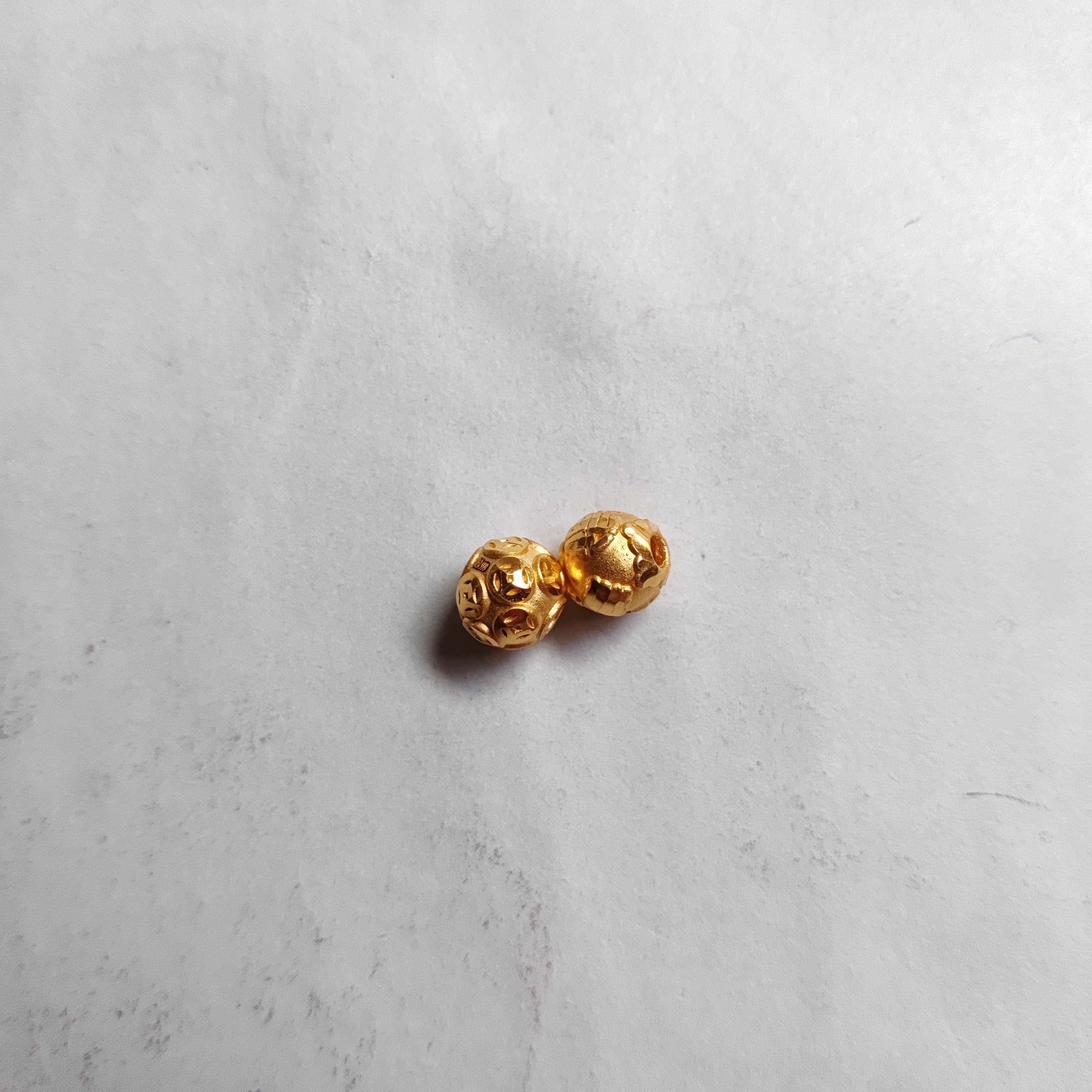 金元宝足金999貔貅珠子首饰