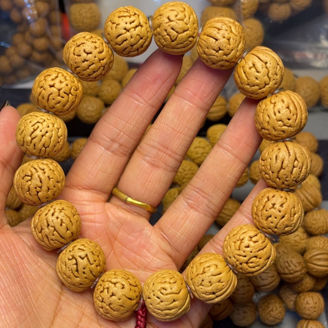 手串桃核16.6野生肌肉手串