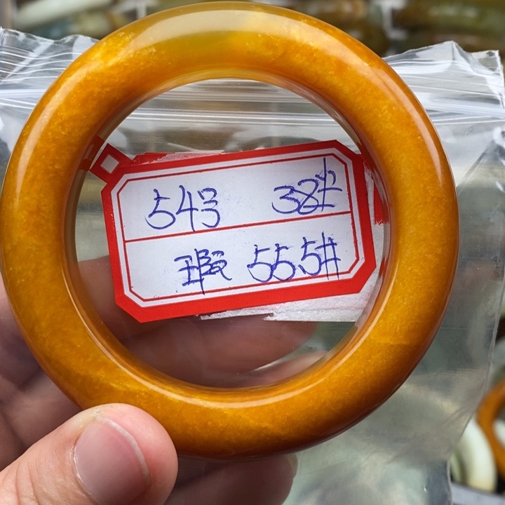 未镶嵌蛇纹石玉手绳