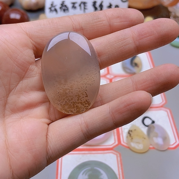 【闪购商品】未镶嵌玛瑙/玉髓珠宝半成品起**了