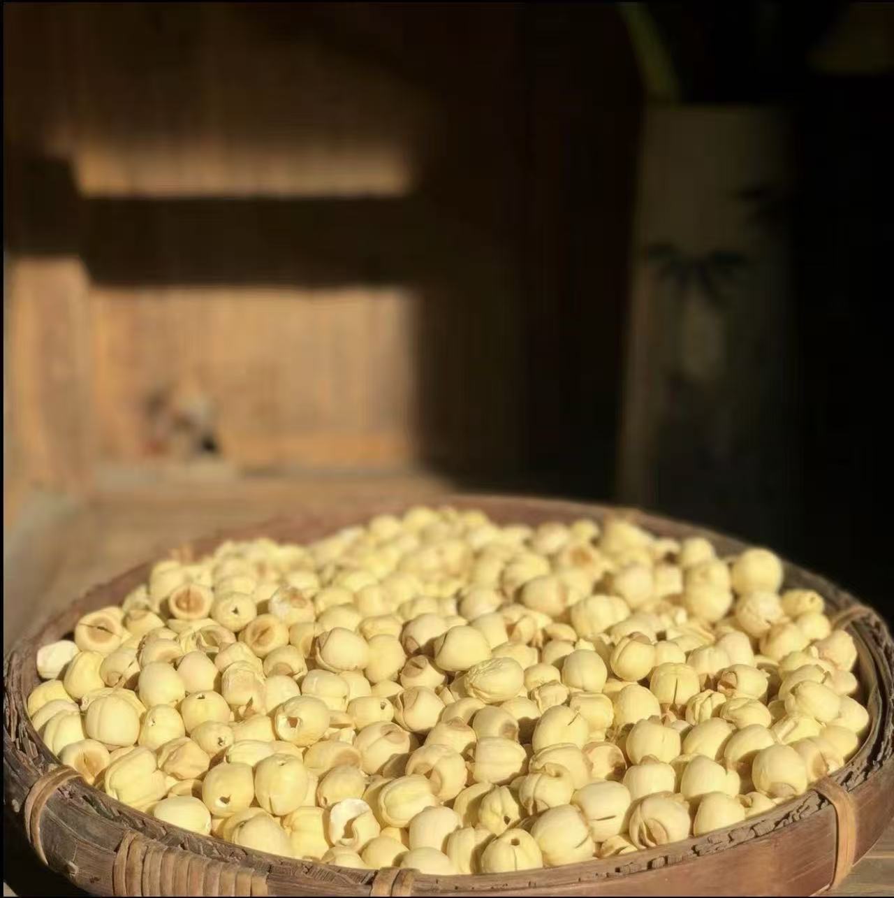 建宁白莲】手工莲子大颗粒去芯去皮净含量包粉糯