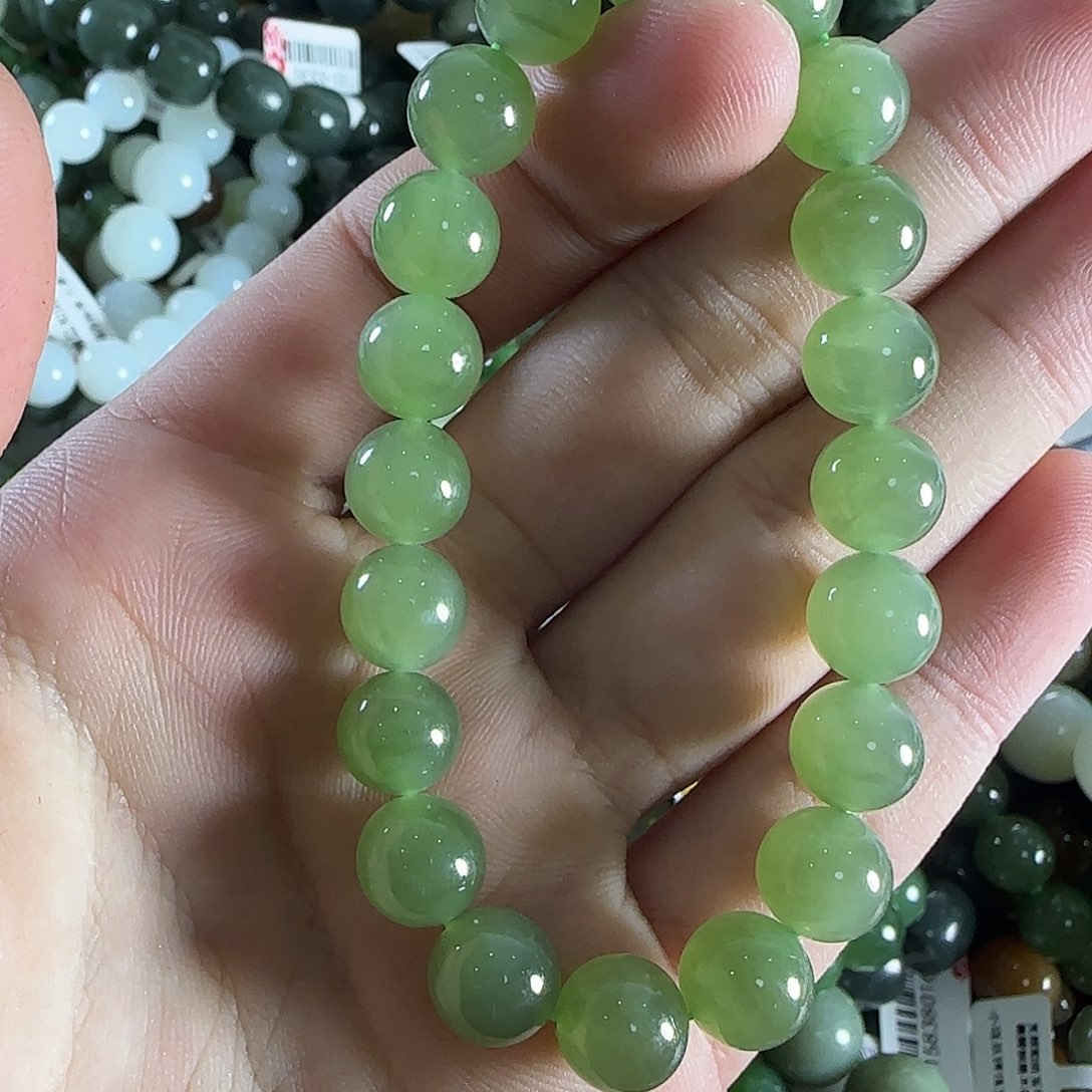 和田玉手链未镶嵌11