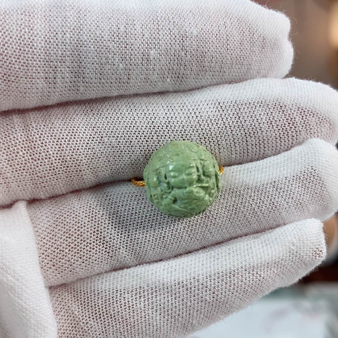 绿松石珠宝奇石未镶嵌