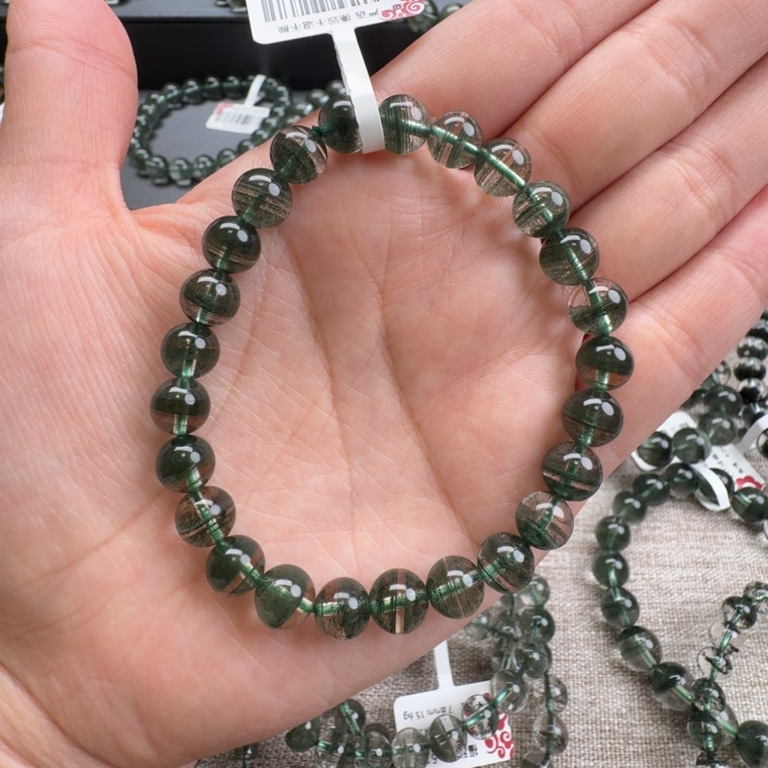 水晶手链未镶嵌天然