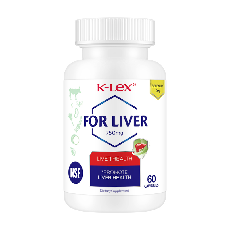 K-Lex肝宝胶囊 高含量水飞蓟素300mg草本提取物 应酬熬夜 60粒/瓶