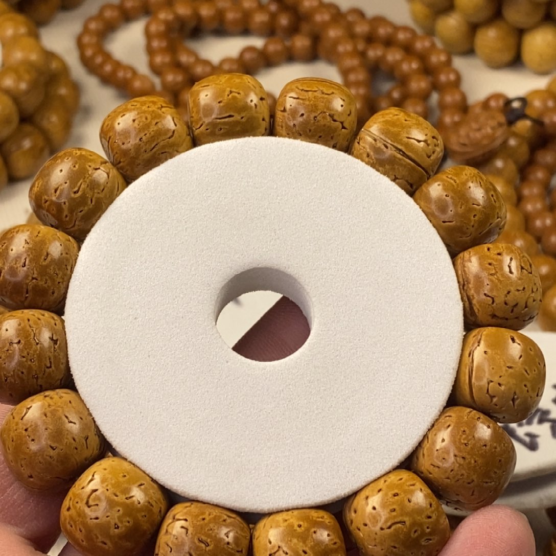 天***B手串桃核桃核手串制作