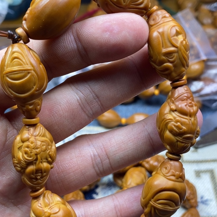 手串/手链橄榄核橄榄核雕工艺手串