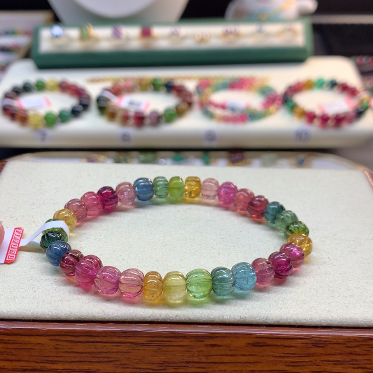 【闪购商品】碧玺手串未镶嵌碧玺7.2mm