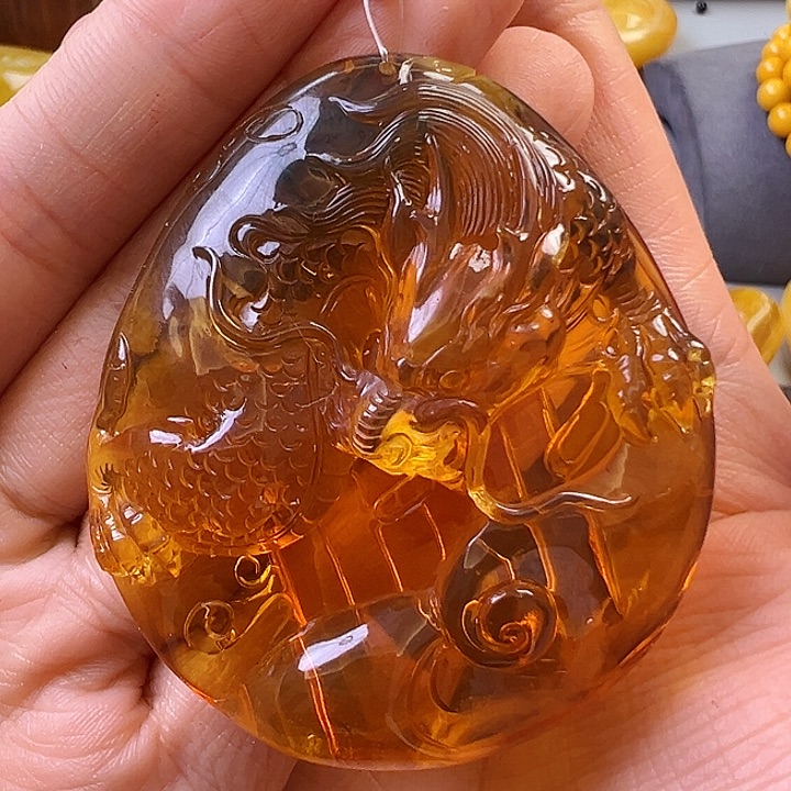 蜜蜡颈饰未镶嵌蜜蜡