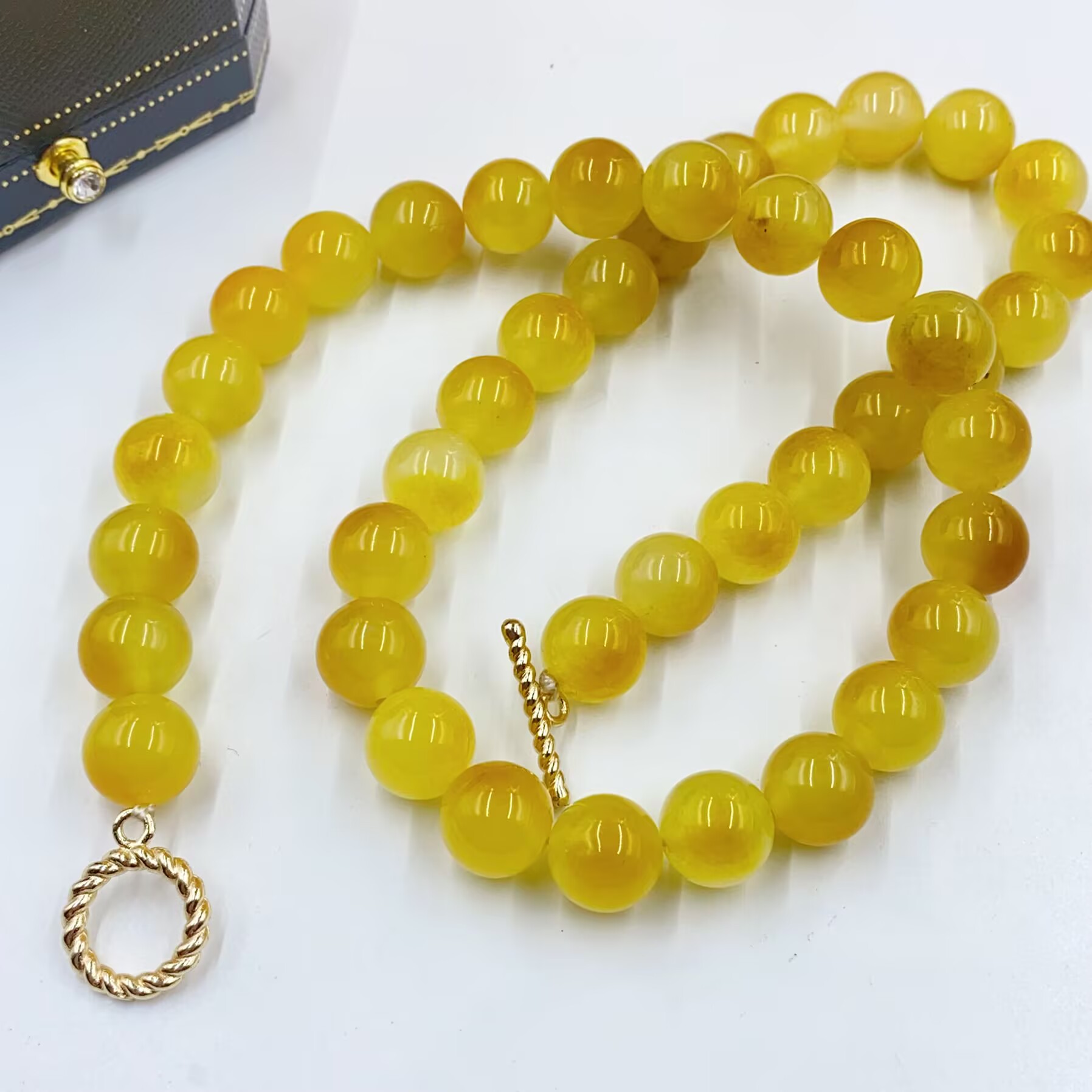 项链 3622   高配黄色珠珠项链多样性发货