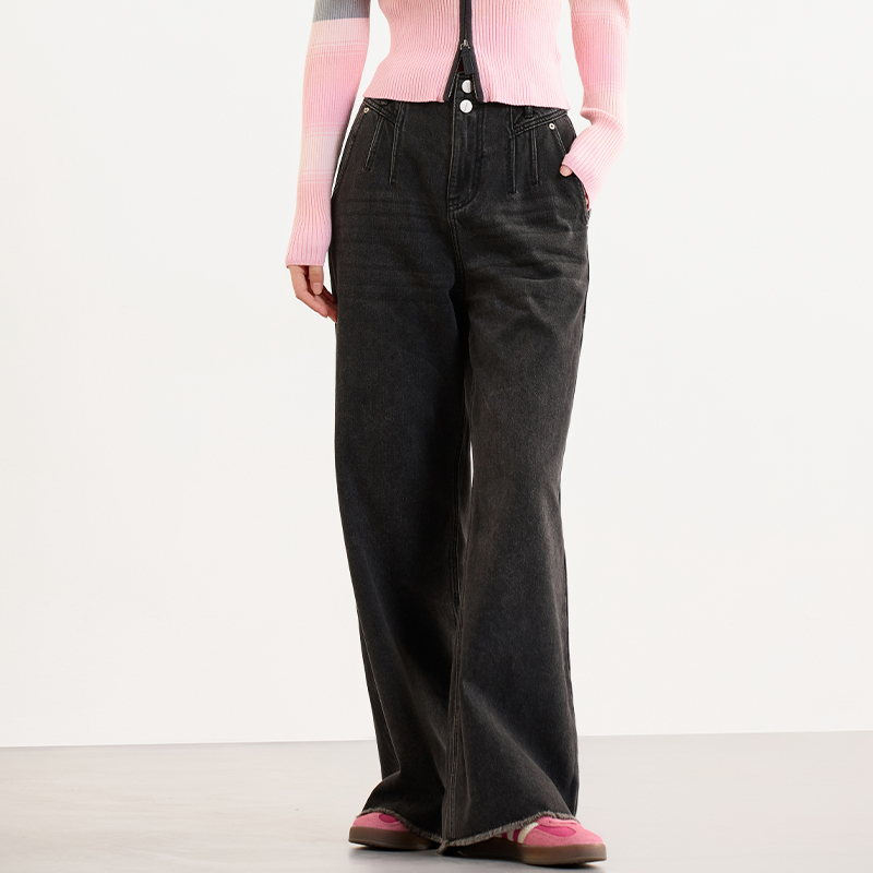 佳人苑牛仔裤女春季新款J41713B