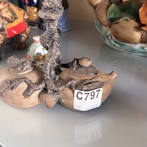 【闪购商品】手工艺品琉璃陶**景A00797 a a a