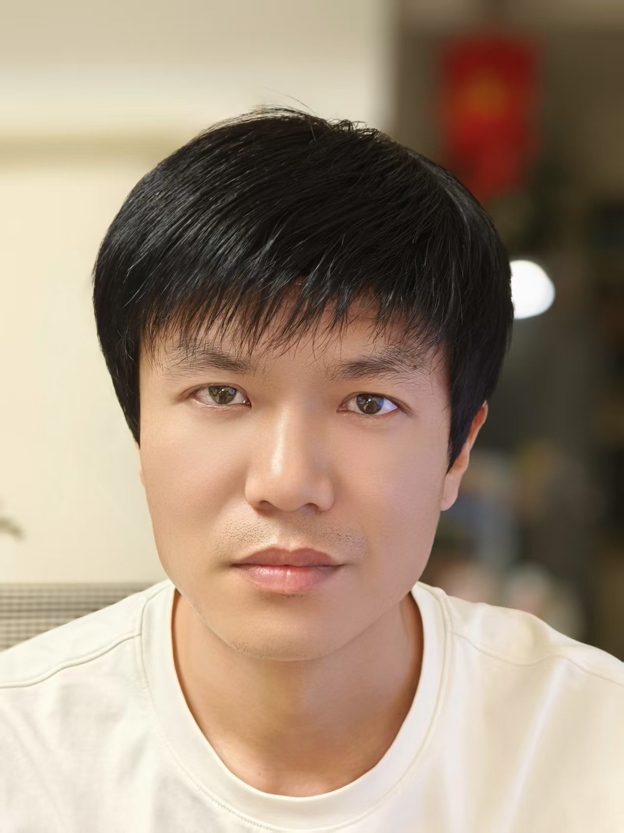递针工艺男士全真发脱发地中海光头适用假发显年轻遮白发