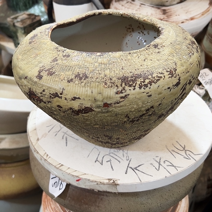 景德镇精品花盆栽口15高16