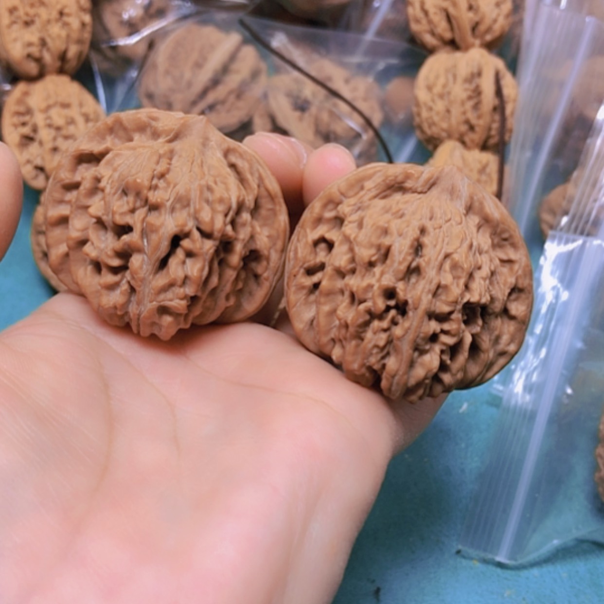 【闪购商品】把件核桃45四座楼有修